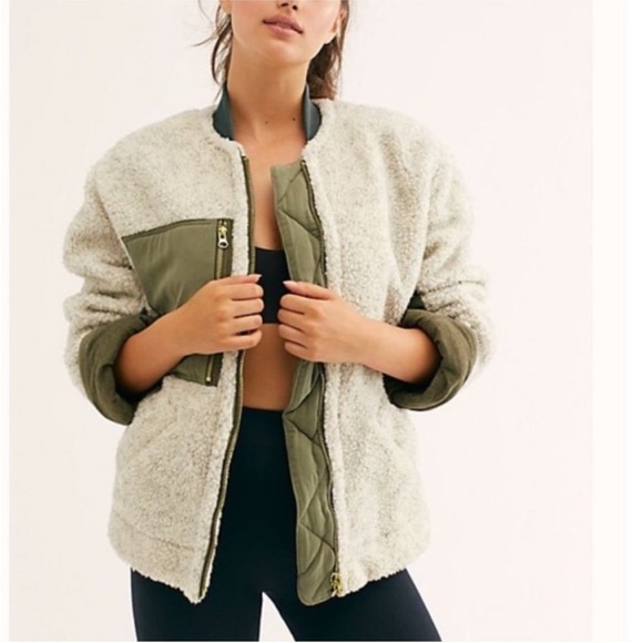 Free People Jackets & Blazers - Free People Rivington Sherpa Jacket XS